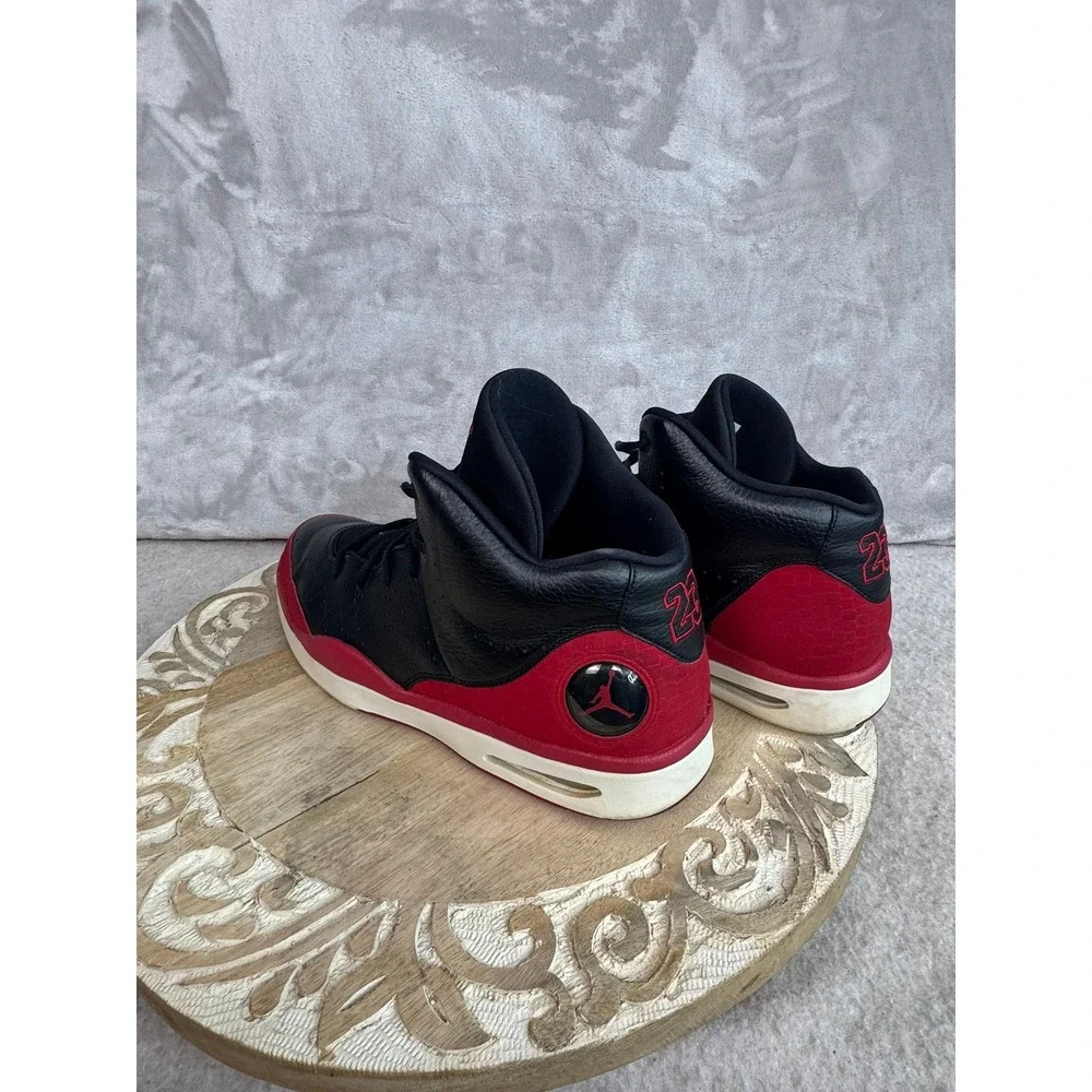 Jordan Flight‎ Club 91 Mens Black Red White Basketball Shoes 819472-001